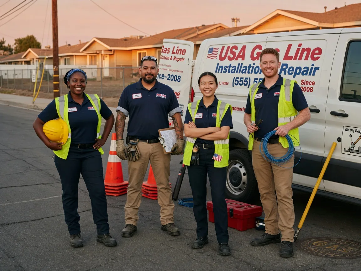 Gas Line Installation company in Delta, PA